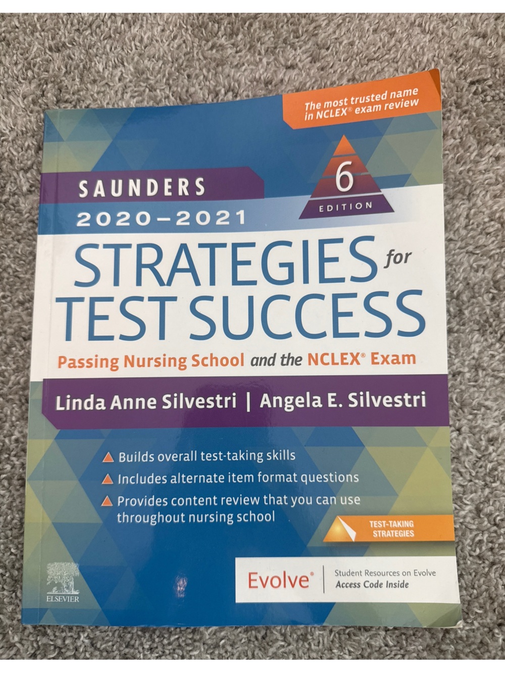 Saunders 2020-2021 Strategies for Test Success 6th Ed - Nursing NCLEX Prep